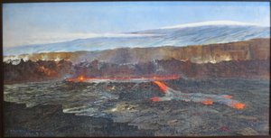 Kitörés, Halemaumau kráter Kilauea Calderanban